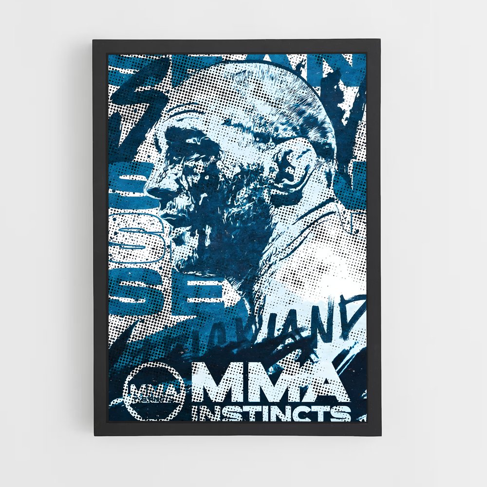 Poster Mad Vibes – affiche MMA (vue 2)